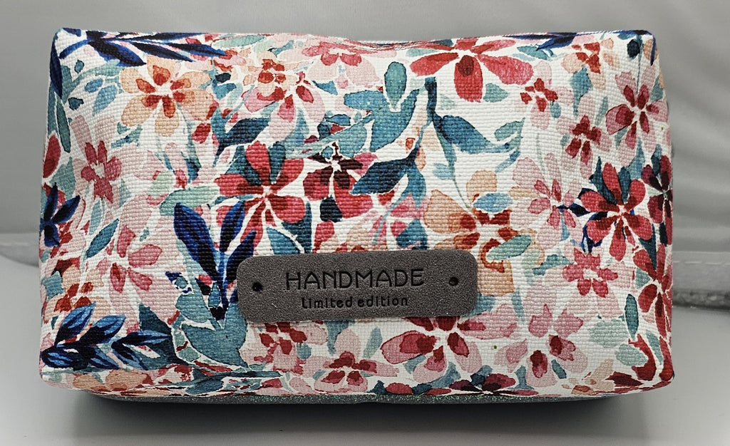 Handmade Floral Mini Makeup Bag