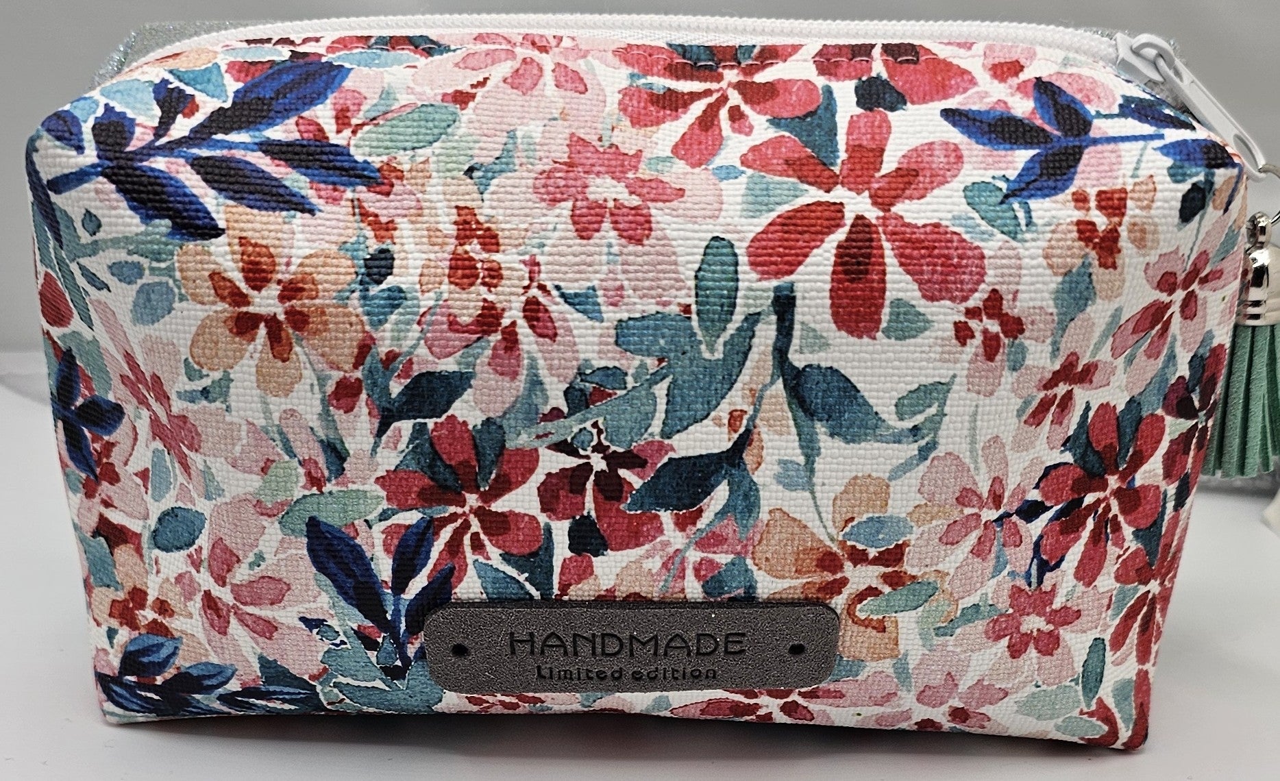 Handmade Floral Mini Makeup Bag